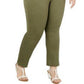 Calça Chino Feminina Style &amp; Co Verde Tamanho 18