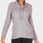INC International Concepts Feminino Novo Top de Malha Elástica com Recorte Branco Brilhante Cinza Tamanho X-Grande