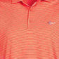 Attack Life Polo Masculino Regular Fit Performance Stretch Feeder Stripe Laranja Tamanho Pequeno
