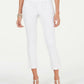 Calça jeans estilo boyfriend feminina estilo &amp; co, branca, tamanho XXG