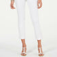 Calça jeans estilo boyfriend feminina estilo &amp; co, branca, tamanho XXG