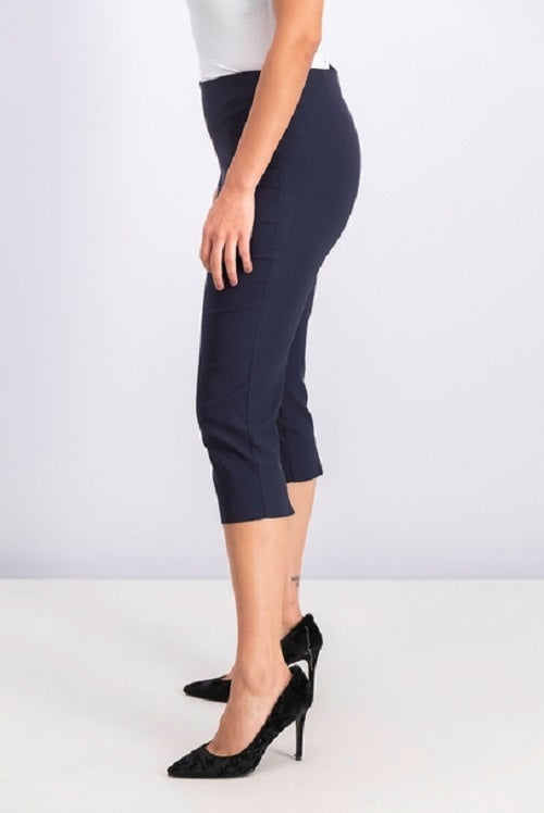 Calça Capri Feminina Charter Club Azul Brilhante Tamanho 2 Petite