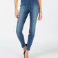 Calça jeans skinny feminina INC International Concepts, azul, tamanho 0