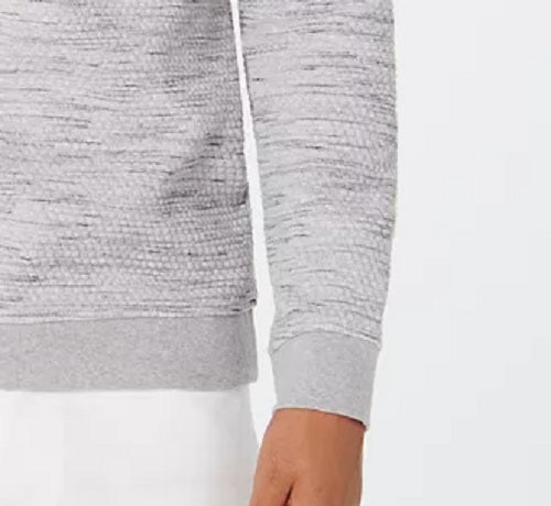 Moletom Alfani Masculino Mesclado Cinza Tamanho P