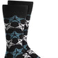 Meias Alfani Starfish Masculinas Pretas Tamanho Regular