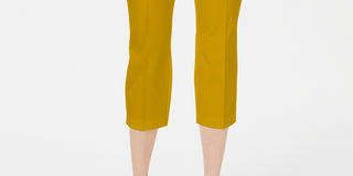 Calça Capri Feminina Alfani Dourada Tamanho 6 Petite