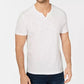 Camiseta masculina com estampa de letras INC International Concepts, branca, tamanho X-S