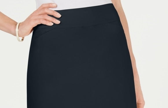 Charter Club Saia-calça feminina azul tamanho pequeno