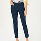 Calça feminina Charter Club Tummy Control Azul Tamanho 8