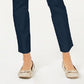 Calça feminina Charter Club Tummy Control Azul Tamanho 8