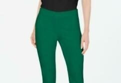 Calça Chelsea Stretch Twill Feminina Charter Club Verde Tamanho 6
