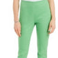 Calça skinny feminina Charter Club Petite Chelsea de sarja elástica, verde-escuro, tamanho 10P