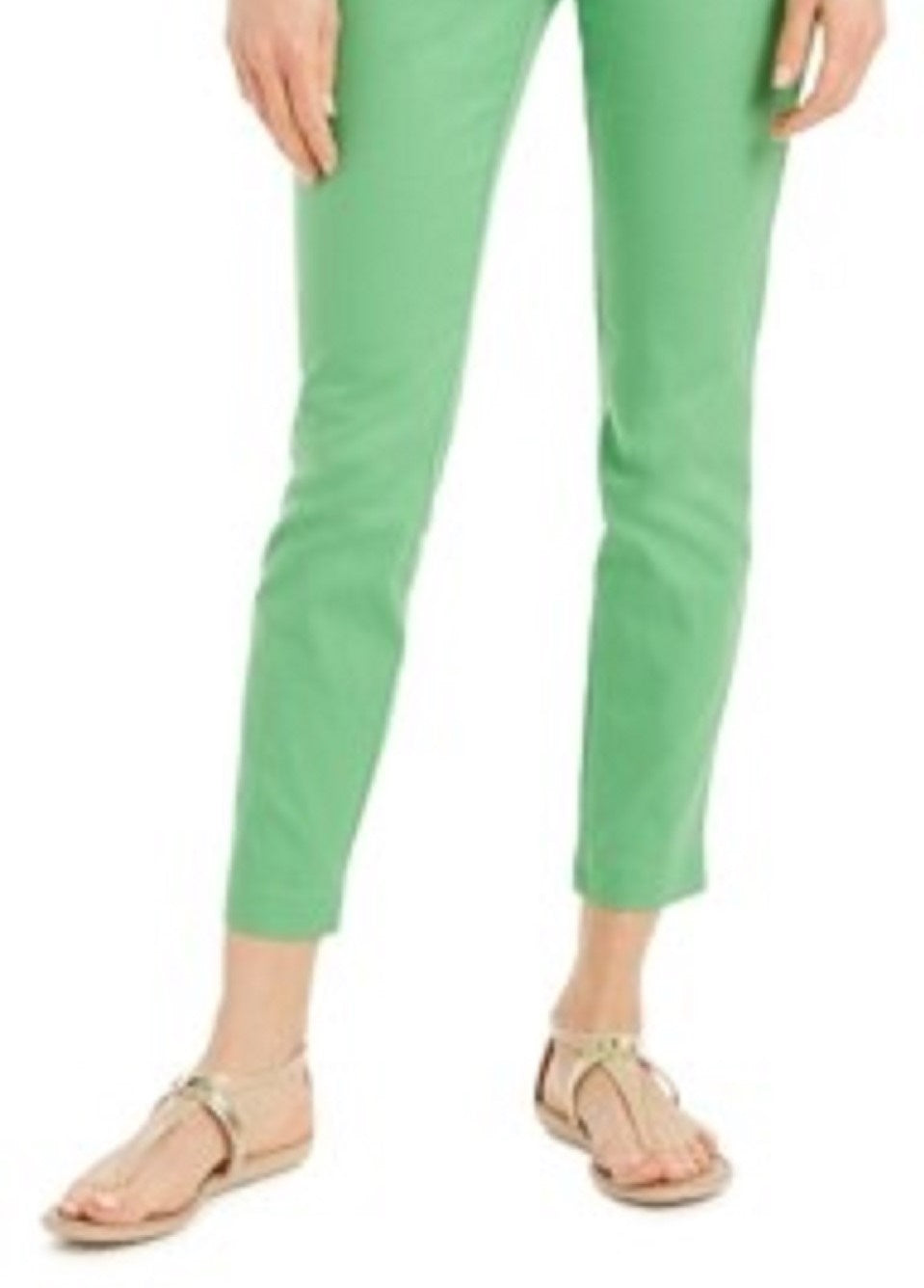 Calça skinny feminina Charter Club Petite Chelsea de sarja elástica, verde-escuro, tamanho 10P