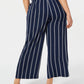 Calça listrada plus size feminina Charter Club azul tamanho 3X