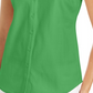 Camisa feminina sem mangas Charter Club Cotton Piquet, verde, tamanho 4