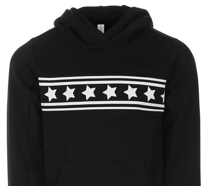 Moletom com capuz estampado de estrelas Ideology Toddler Girls, preto, tamanho 3T