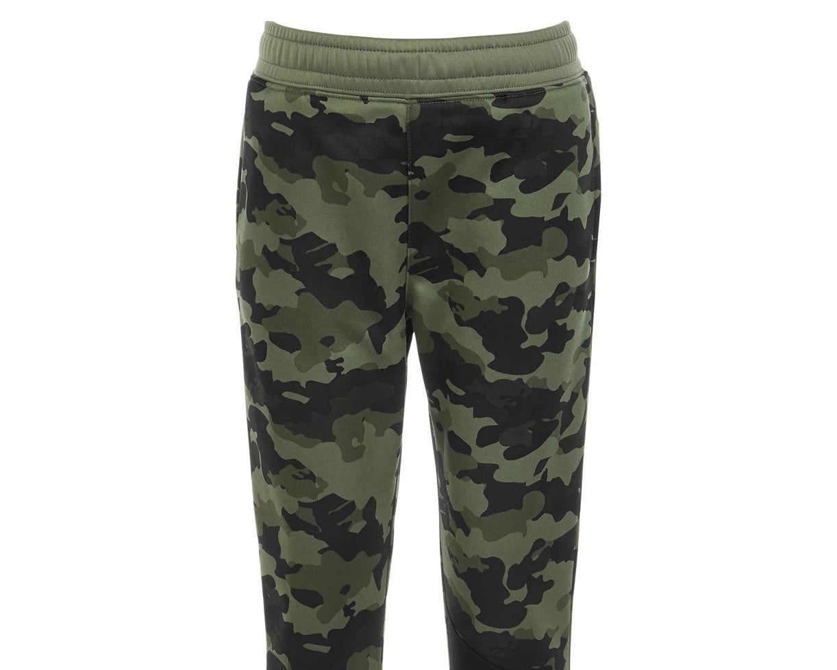 Calça jogger camuflada para meninos Ideology Toddler, tamanho 3T, verde