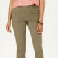 Calça Capri Feminina Petite Utility Pocket Verde Tamanho 6P da Style &amp; Co