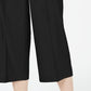 Calça feminina Alfani Petite Wide Leg de linho preta tamanho 12P