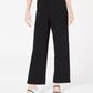 Calças culotte Alfani Petite Pull-On Femininas, Pretas, Tamanho Petite