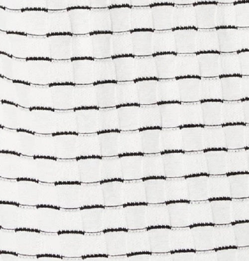 Suéter texturizado feminino Karen Scott, branco, tamanho médio