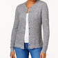 Karen Scott Cardigan Feminino com Botões Branco Tamanho XS