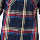 Camisa xadrez Kane masculina American Rag, azul marinho, tamanho extragrande