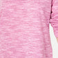 Karen Scott Sport Feminino Space-Dyed Cowlneck Top Vermelho Tamanho XXG