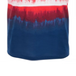 Camiseta masculina American Rag Colorblocked Dip Dyed Azul Tamanho X-G