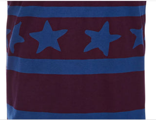 Camiseta masculina American Rag Stars &amp; Stripes, azul marinho, tamanho médio