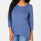 Karen Scott Top Tulip Hem Feminino Azul Tamanho X-S