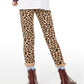 Calça jeans skinny com estampa de leopardo Epic Threads Big Girls, bege, cáqui, tamanho 16