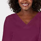 Karen Scott Top Feminino com Acabamento em Ilhós Roxo Tamanho P