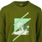 Camiseta estampada gráfica Ideology Big Boys, verde, tamanho médio