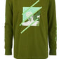 Camiseta estampada Ideology Big Boys, verde, tamanho extragrande