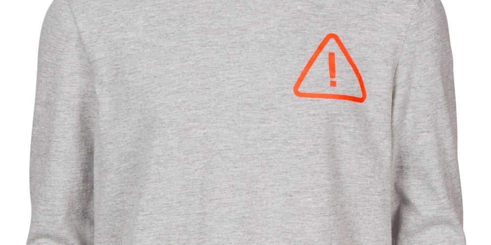 Camiseta estampada gráfica Ideology Big Boy's cinza tamanho médio