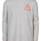 Camiseta estampada gráfica Ideology Big Boy's cinza tamanho X-G