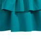 Vestido infantil com babados e laço Scuba First Impressions para meninas, verde, tamanho 18 meses