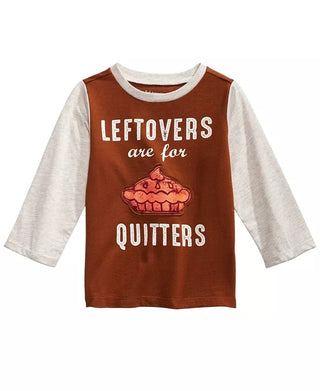 Camiseta infantil First Impressions Baby Boy Colorblocked Leftovers, marrom, tamanho 6 a 9 meses