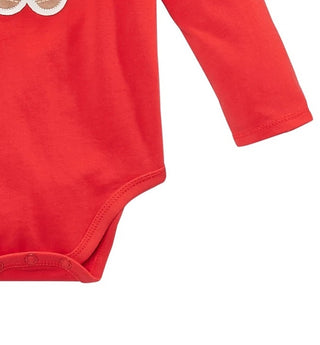 Body de gengibre para bebê menino First Impressions, vermelho, tamanho 12 meses