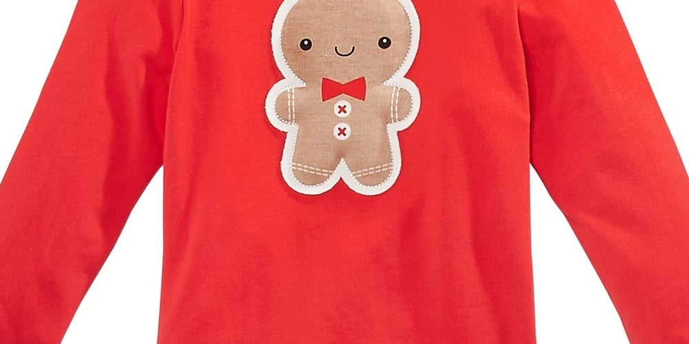 Body de gengibre para meninos First Impressions, vermelho, tamanho 3 a 6 meses