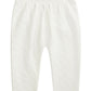 Calça acolchoada First Impressions para bebê menina, branca, tamanho 3 a 6 meses
