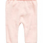 Calça jogger de pele sintética para bebê First Impressions, rosa, tamanho 6 a 9 meses