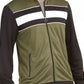 Jaqueta de corrida masculina ID Ideology Colorblocked verde escuro tamanho XXG