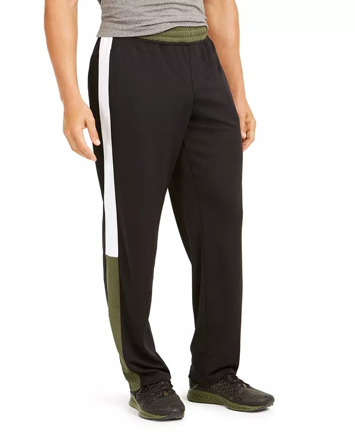 Calça de moletom masculina ID Ideology Colorblocked verde escuro tamanho médio