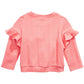 Moletom com aplique de laço First Impressions Baby Girls Rosa Tamanho 6-9 meses