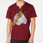 Camiseta gráfica masculina com estampa de tigre relâmpago da INC International Concepts, tamanho XX-G