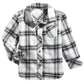 Camisa xadrez de algodão para bebês meninos First Impressions, branca, tamanho 24 meses