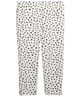Leggings estampadas de animais para bebês meninas First Impressions, brancas, tamanho 6-9 meses
