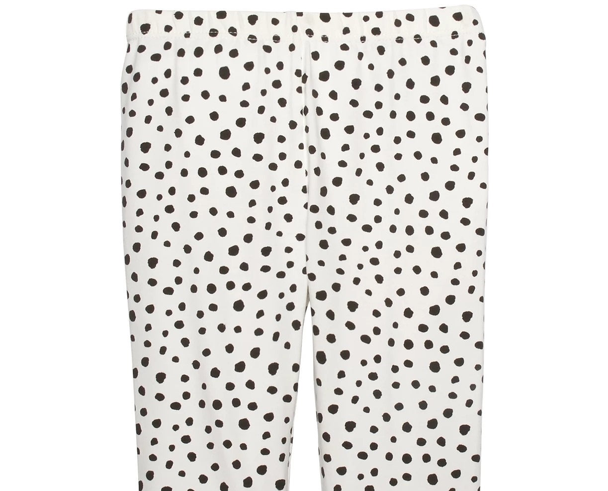 Leggings estampadas de animais para bebês meninas First Impressions, brancas, tamanho 6-9 meses